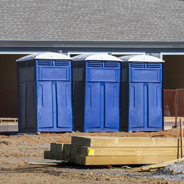 are there any restrictions on where i can place the portable toilets during my rental period in Becket MA